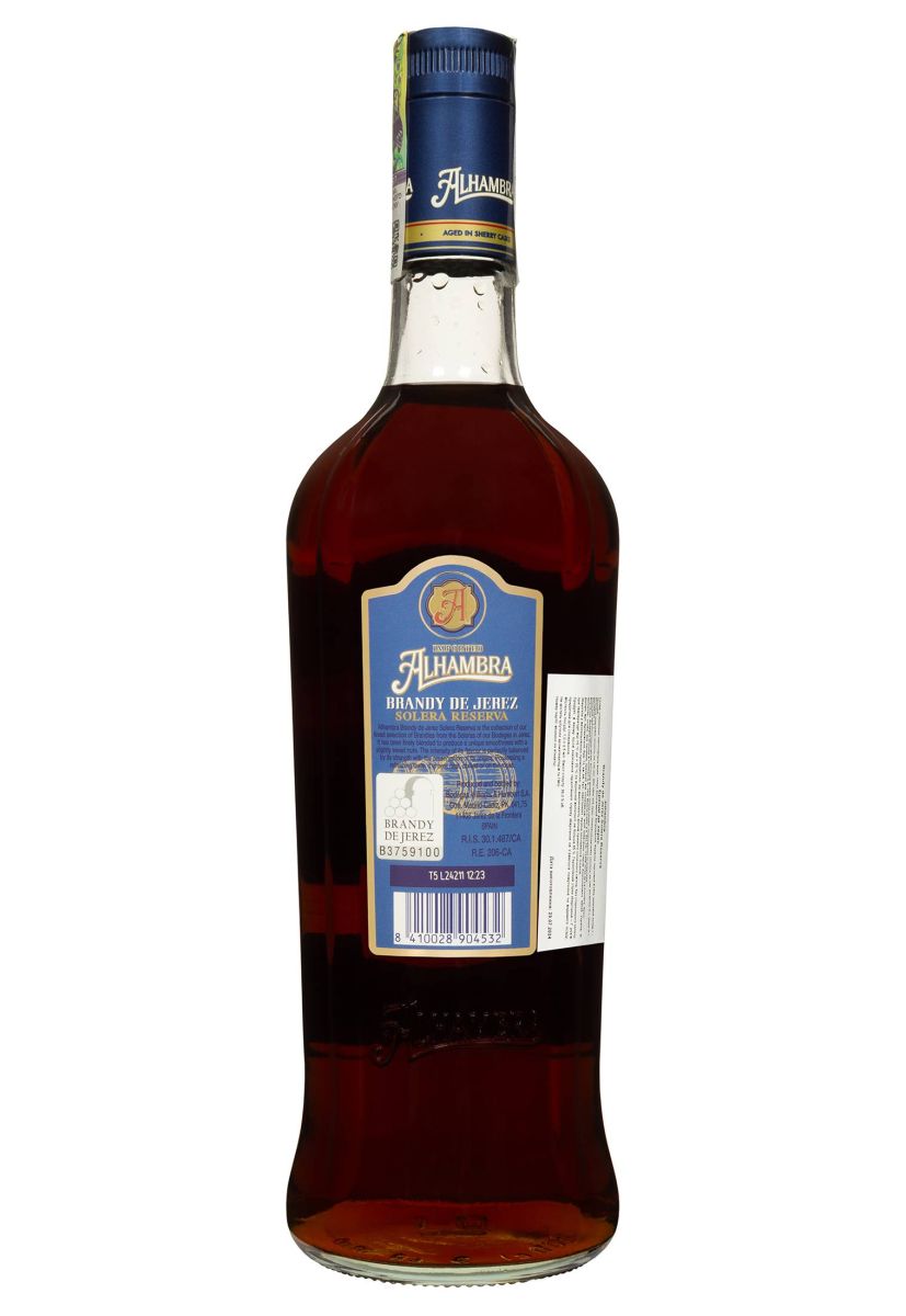 Бренді Alhambra de Jerez Solera Reserva 1 л