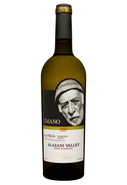 Вино Umano Alazani Valley white Біле Напівсолодке 0.75 л