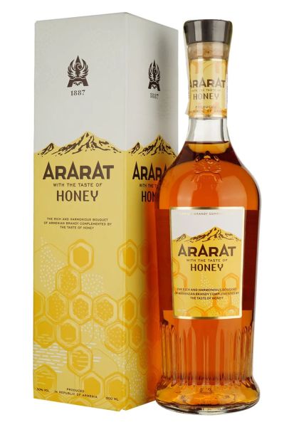 Бренди АрАрАт Honey в коробке 0,5 л