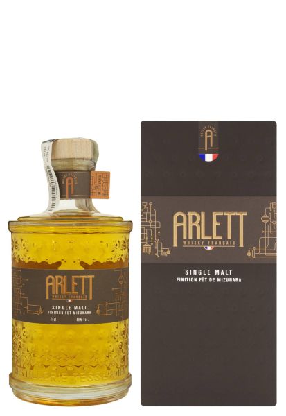 Виски Arlett Single Malt FFD Mizunara в коробке 0,7 л