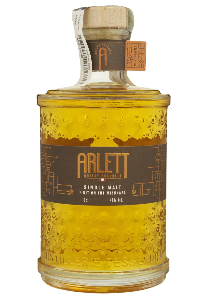 Виски Arlett Single Malt FFD Mizunara в коробке 0,7 л