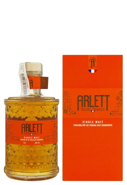 Виски Arlett Single Malt FFD Pineau Des Charentes в коробке 0,7 л