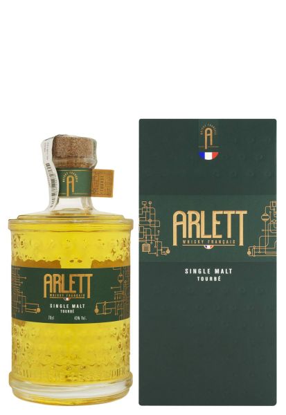 Виски Arlett Single Malt Tourbe в коробке 0,7 л