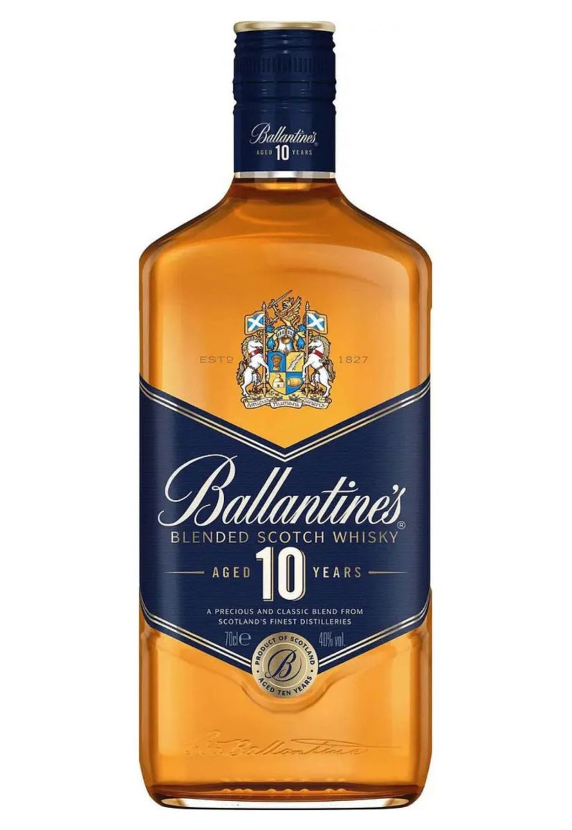 Віскі Ballantine's 10 yo Blended Scotch Whisky 40% 0.7 л