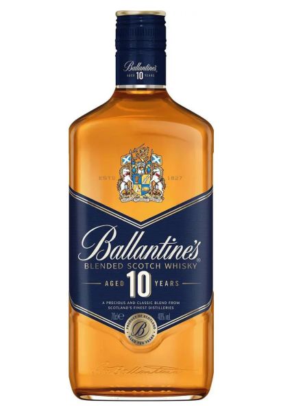Віскі Ballantine's 10 yo Blended Scotch Whisky 40% 0.7 л