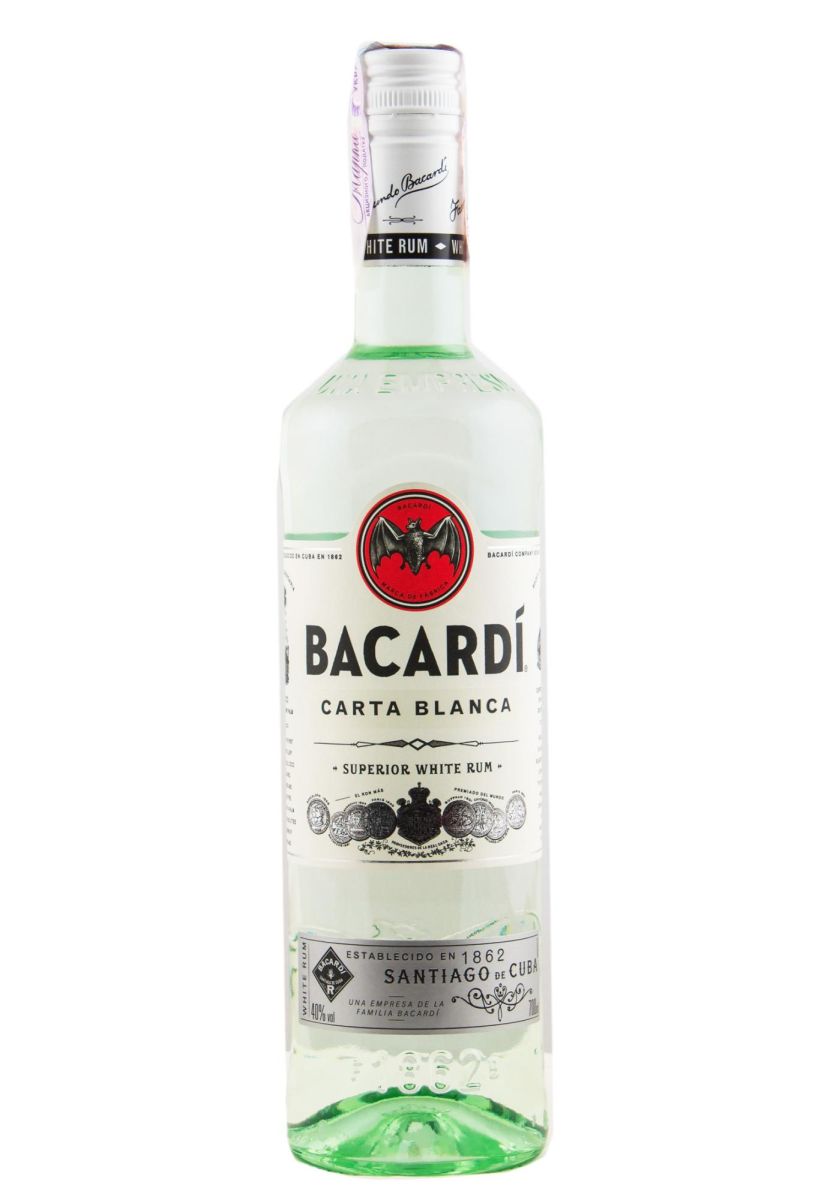 Ром Bacardi Carta Blanca 40% 0,7 л