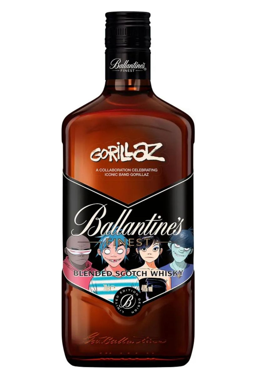 Виски Ballantine's Finest LE Gorillaz 40% 0,7 л