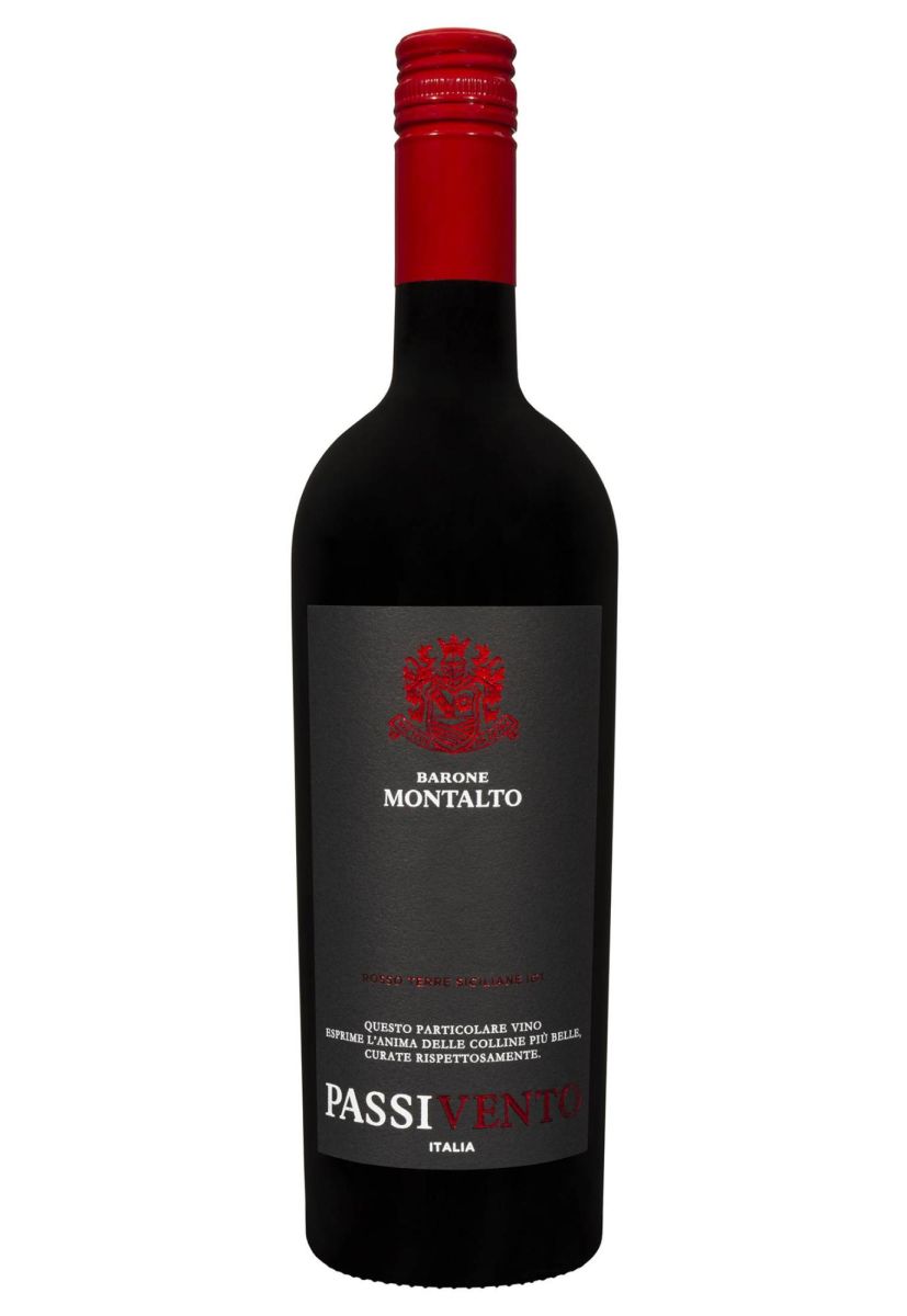 Вино Baron Montalto Passivento Terre Siciliane IGP Красное Полусухое 0.75 л