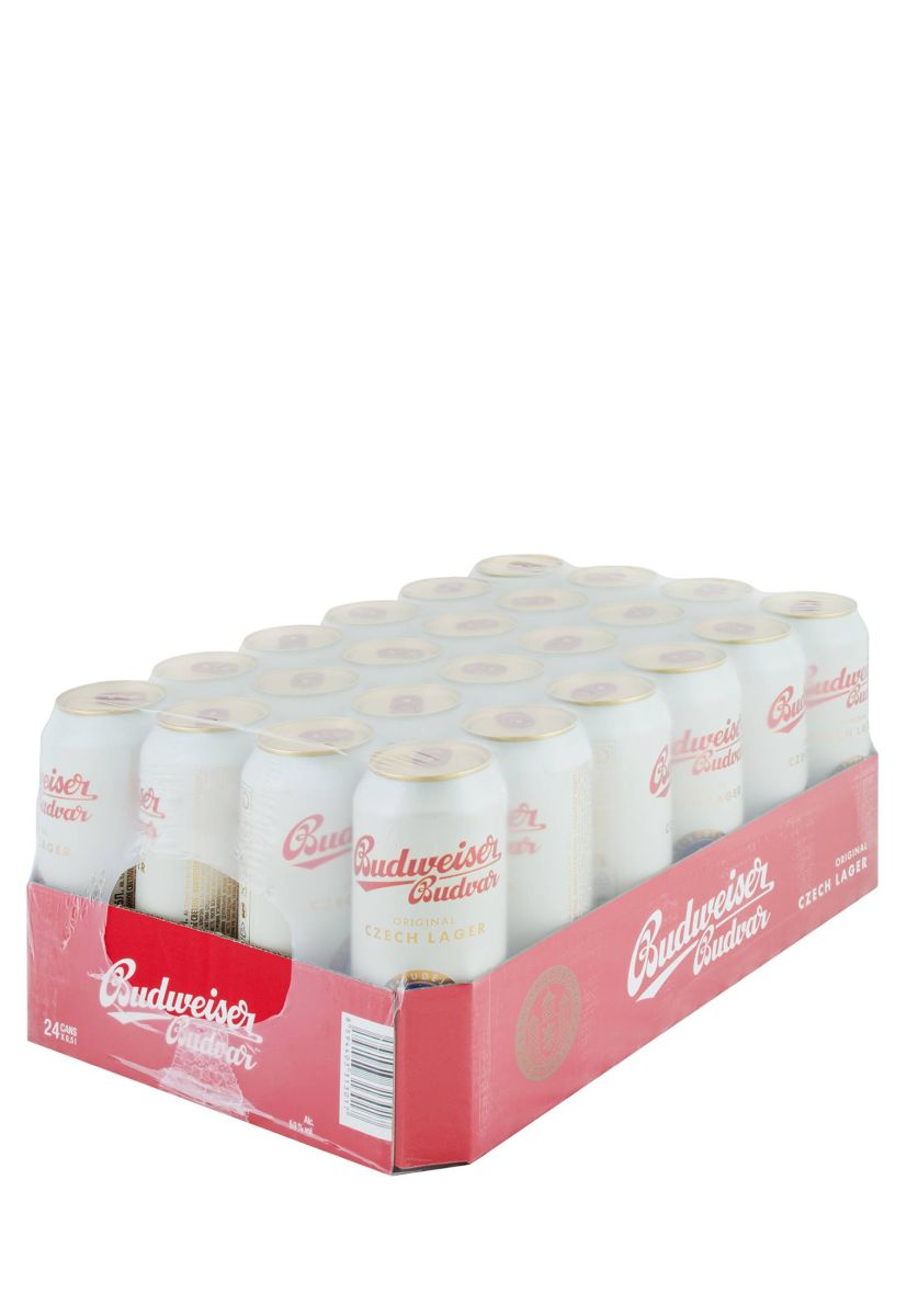 Пиво Budweiser Budvar світле з/б 0.5 л