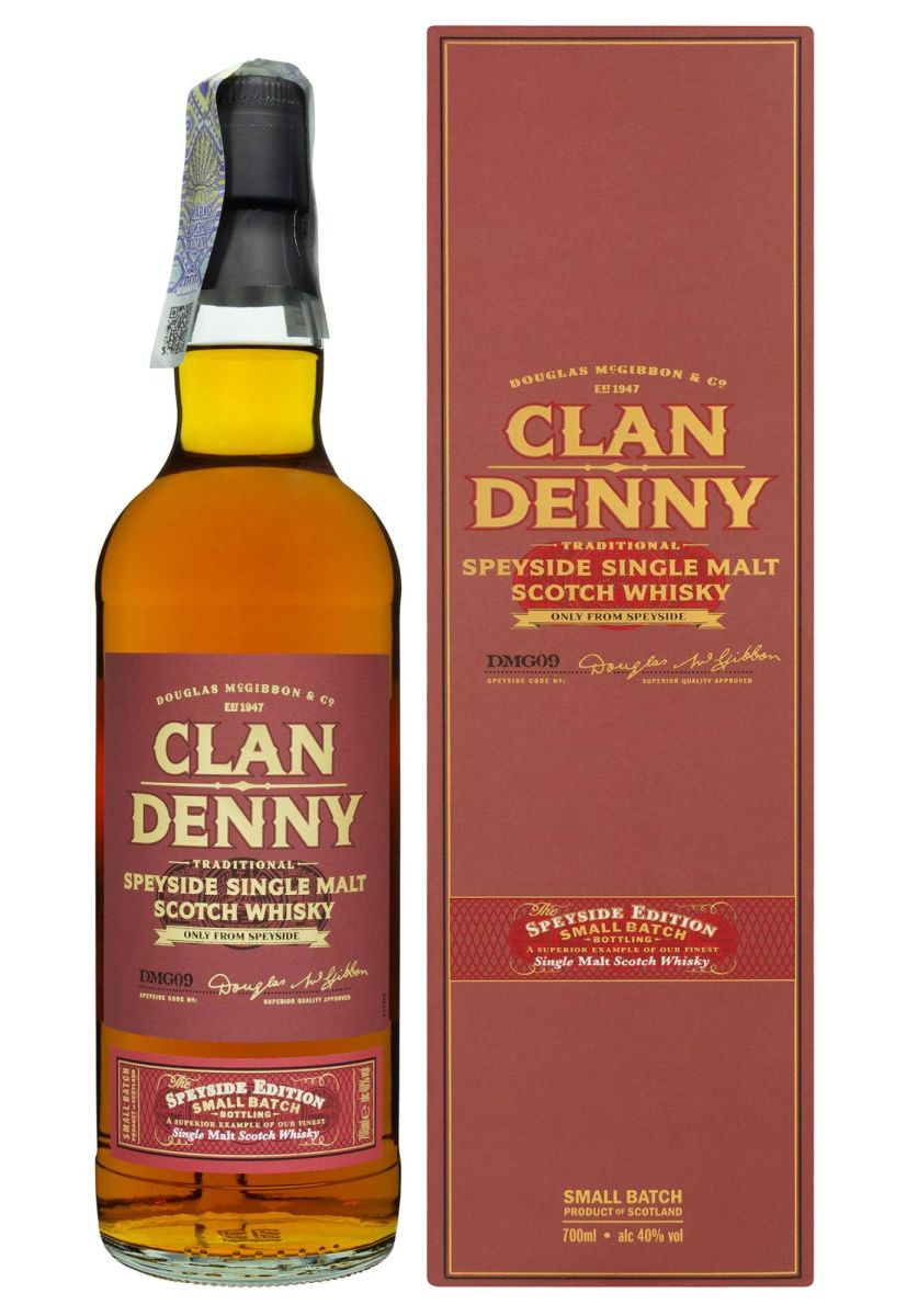 Виски Clan Denny Speyside Single Malt 0.7 л