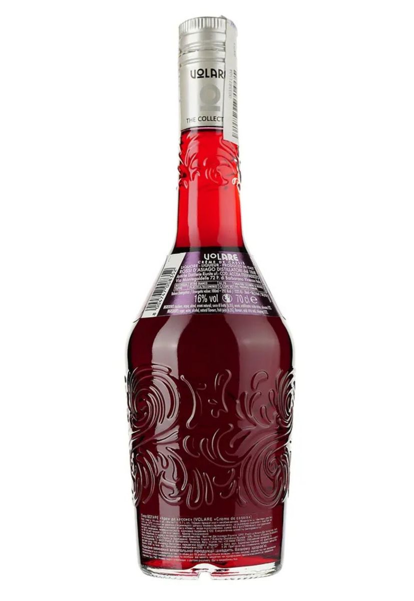 Лікер Volare Creme de Cassis 16% 0,7 л