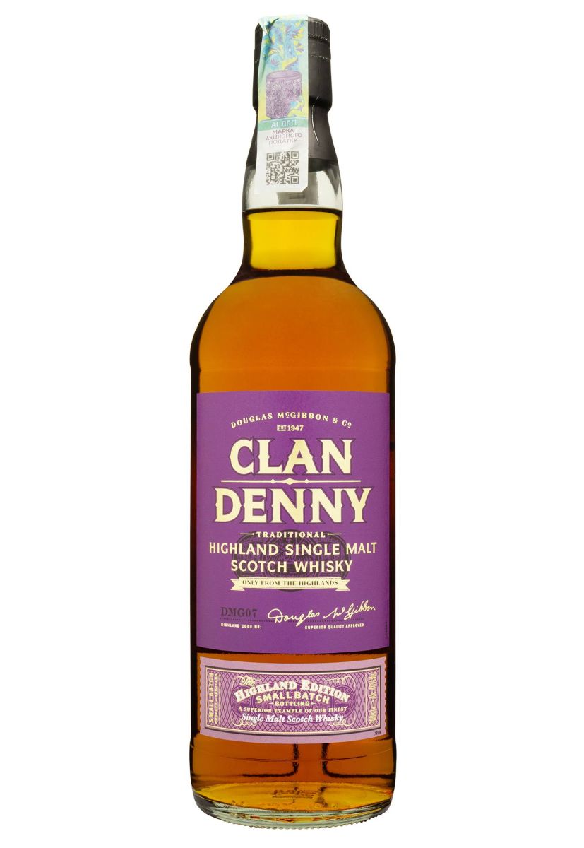 Виски Clan Denny Highland Single Malt 0.7 л