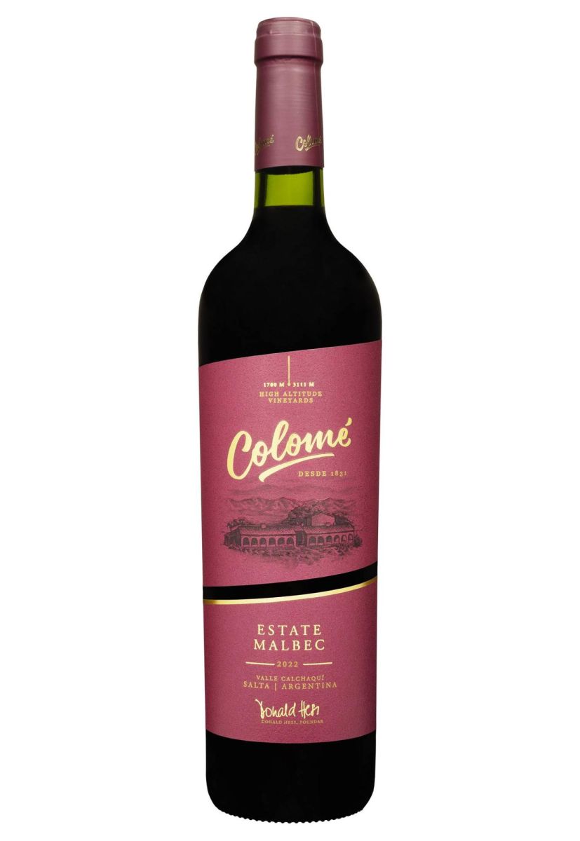 Вино Colome Estate Malbec 2022 Красное сухое 0,75 л