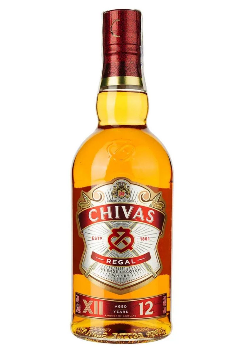 Виски Chivas Regal 12 лет с двумя стаканами 0.7 л