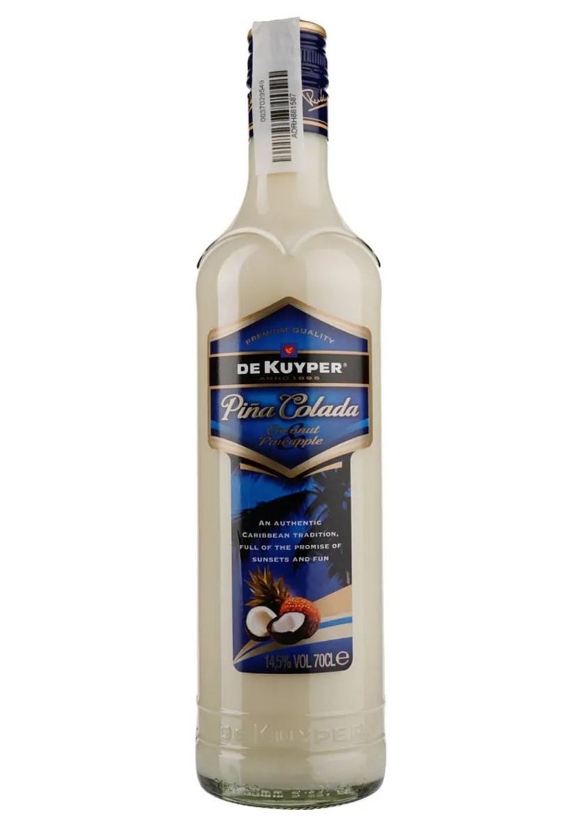 Ликер De Kuyper Pina Colada Кокосово-ананасовый 14,5% 0,7 л