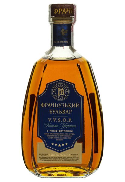 Коньяк Французький бульвар VVSOP 5 років 0.5 л