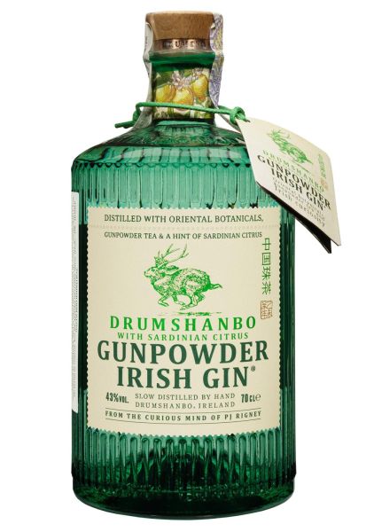 Джин Drumshanbo Gunpowder Irish Gin Сардинський Цитрус 0.7 л