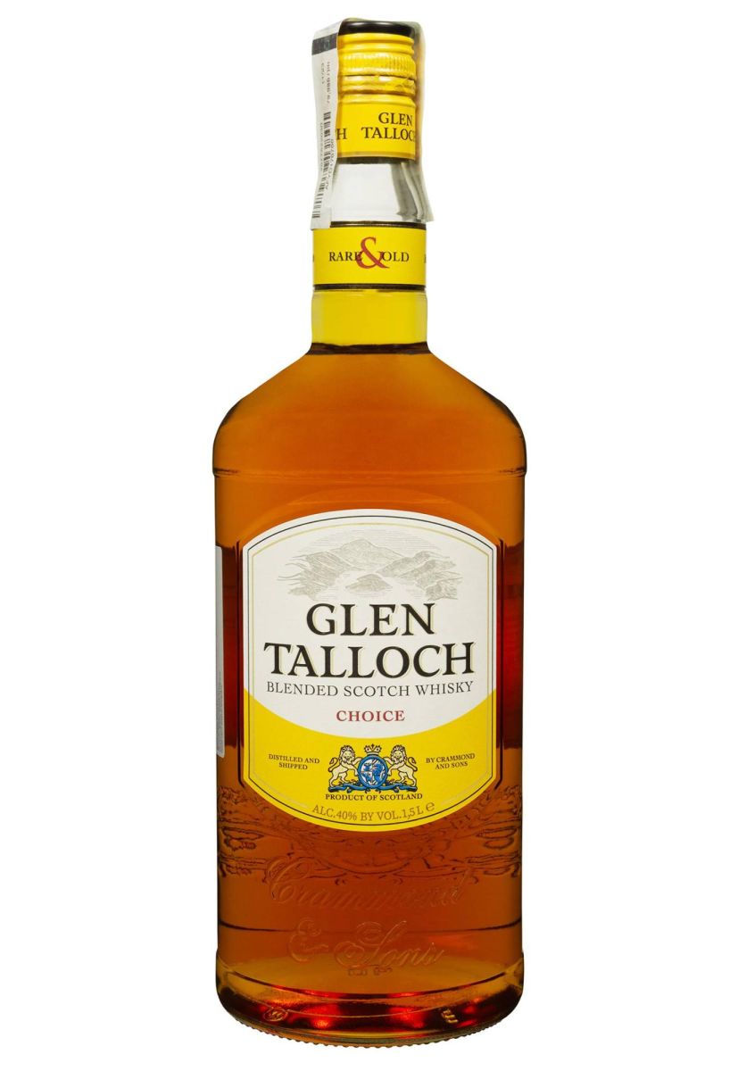 Виски Glen Talloch Rare & Old Blended Scotch 1.5 л