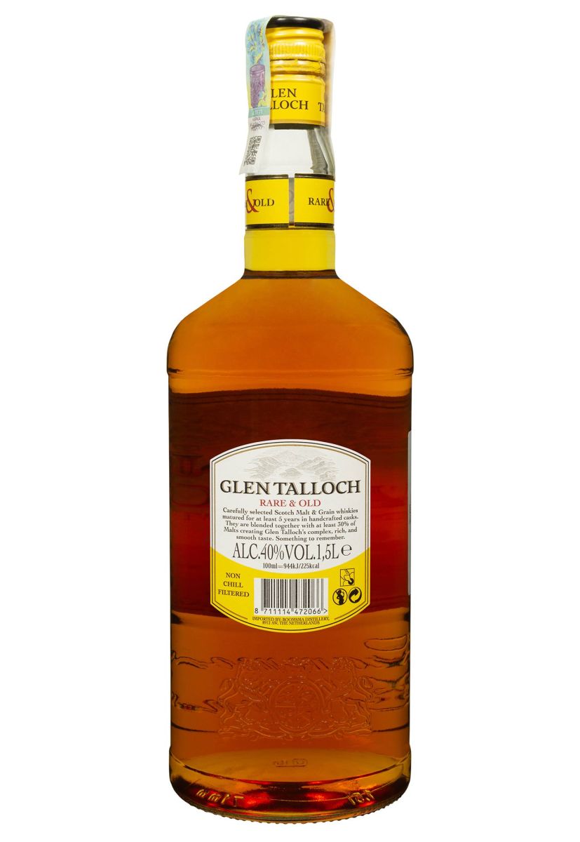 Виски Glen Talloch Rare & Old Blended Scotch 1.5 л