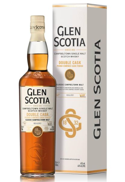Виски Glen Scotia Double Cask Pedro Ximenez Cask Finish в коробке 0,7 л