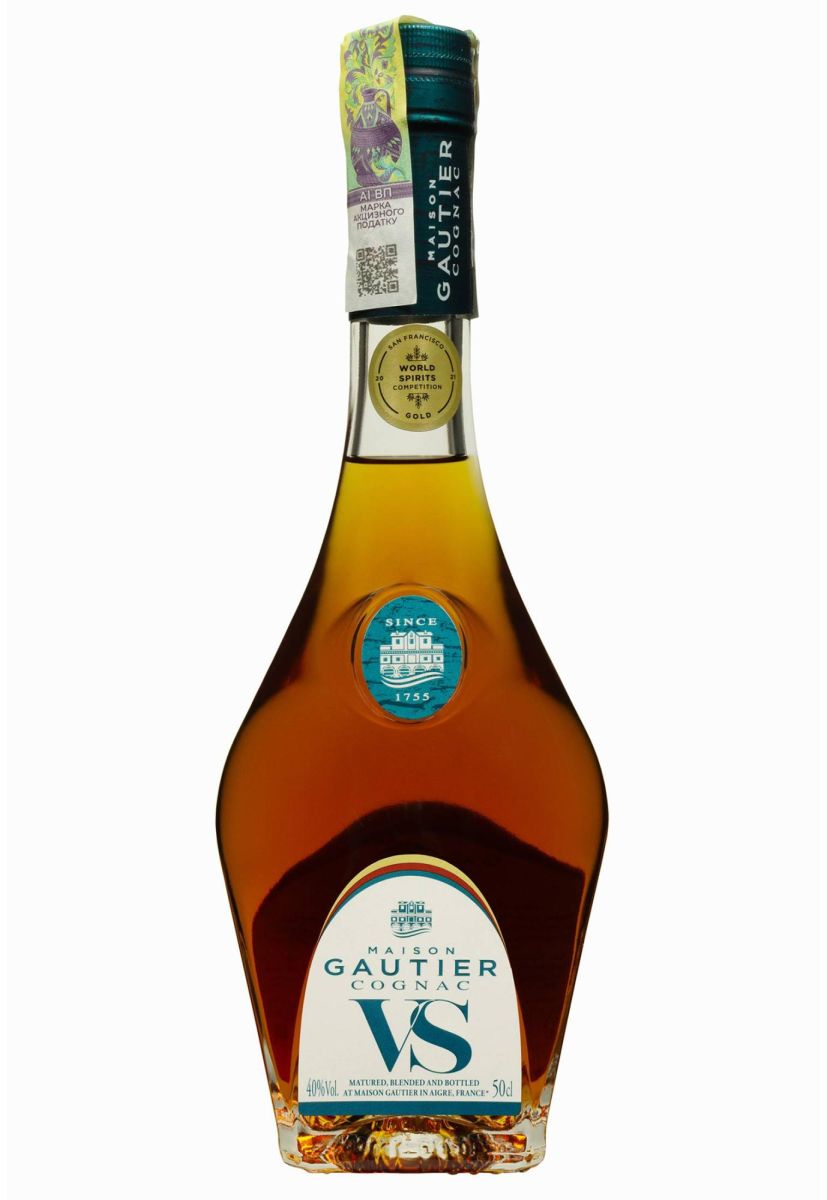 Коньяк Gautier VS 0.5 л