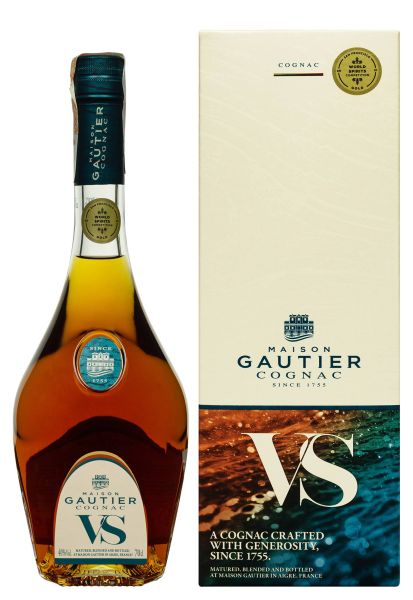 Коньяк Gautier V.S. в коробці 0.7 л