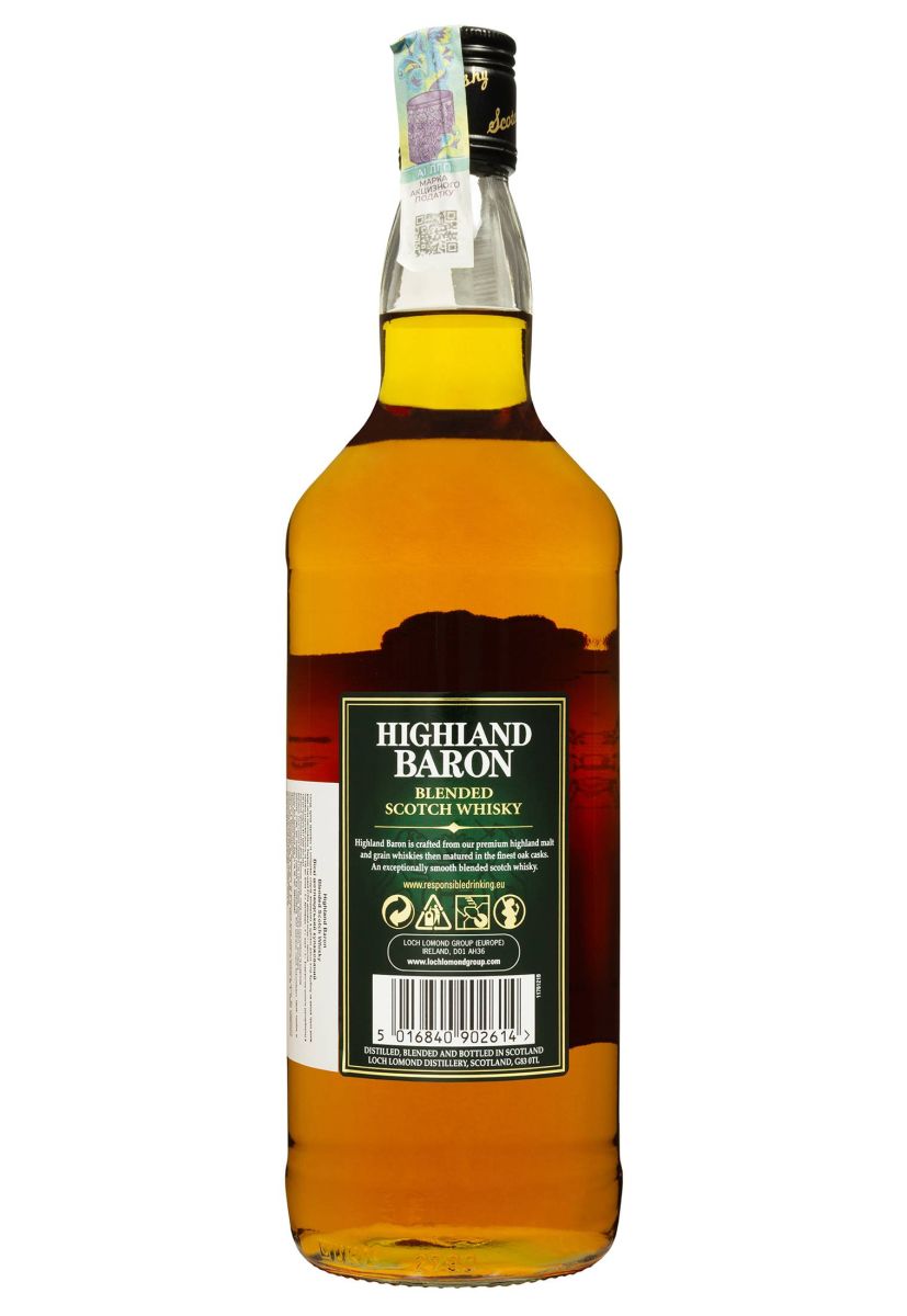 Виски Highland Baron Blended Scotch 1 л