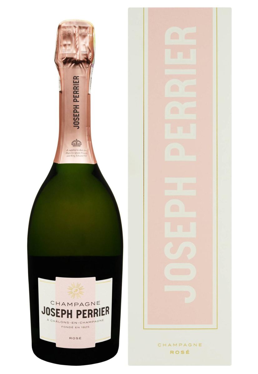 Шампанское Joseph Perrier Cuvee Royale Brut Rose Розовое Сухое в коробке 0.75 л