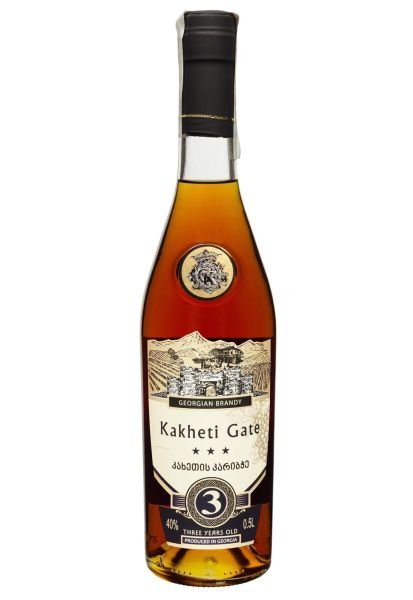Бренди Kakheti Gate 3 года 0.5 л