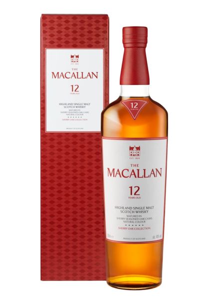 Віскі The Macallan Sherry Cask 12 y.o. 0.7 л