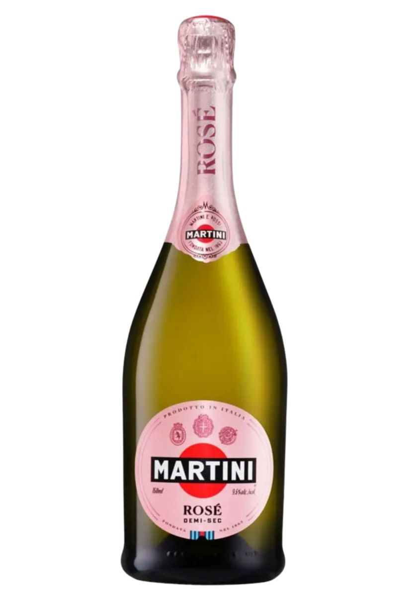 Вино игристое Martini Розе 9,5% 0,75 л