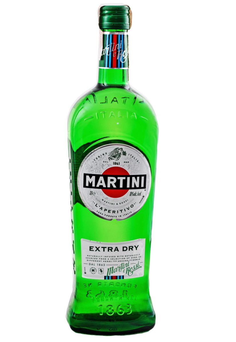 Вермут Martini Extra Dry 18% 1 л