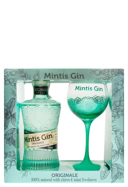 Джин Mintis Originale с бокалом 0.7 л