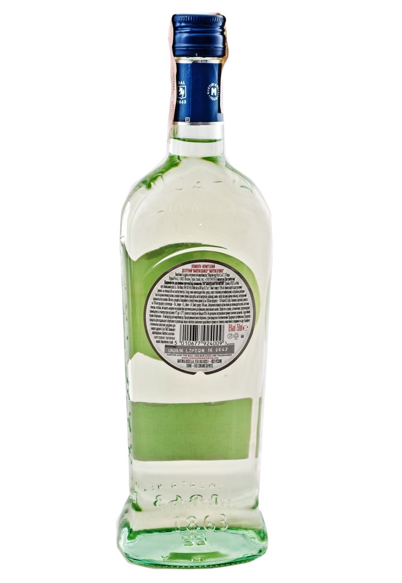 Вермут Martini Bianco 15% 0,75 л