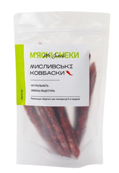 Охотничьи колбаски чили 100 г