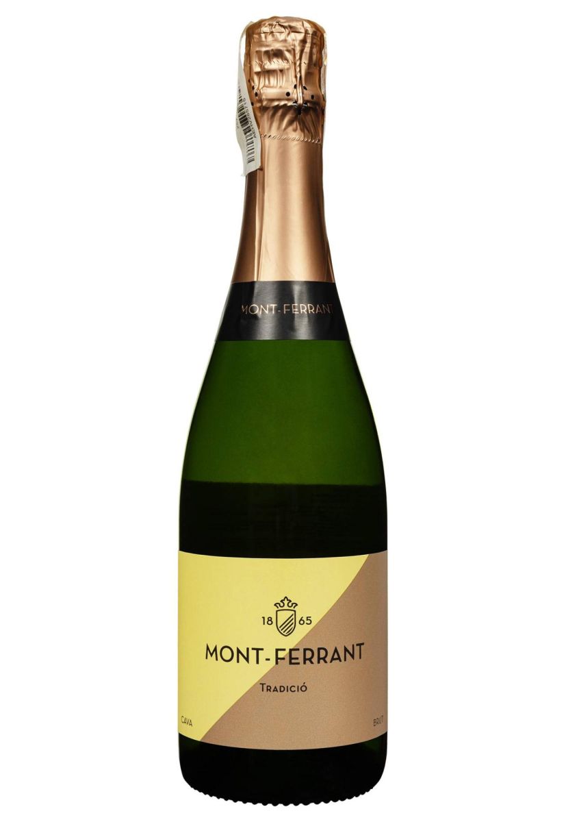 Вино ігристе Cava Mont-Ferrant Tradicio Brut 0.75 л
