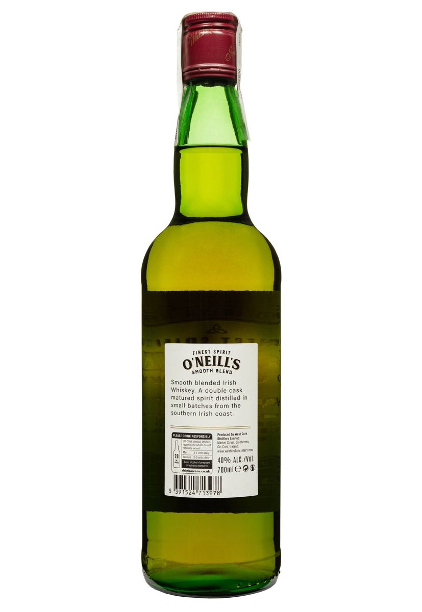 Виски O'Neills Blended Smooth Blend 0.7 л