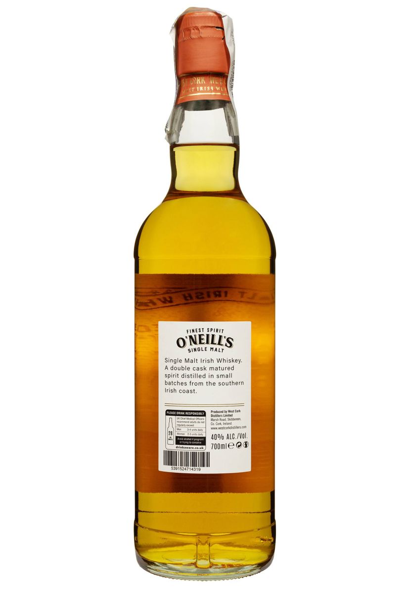 Віскі O'Neills Single Malt Rum Cask Finished 0.7 л