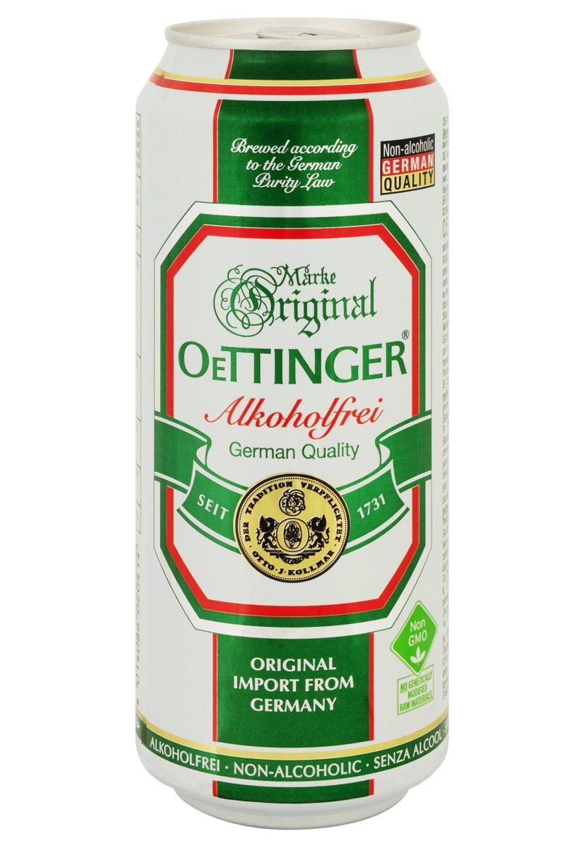 Пиво Oettinger Alkoholfrei б/а з/б 0.5 л