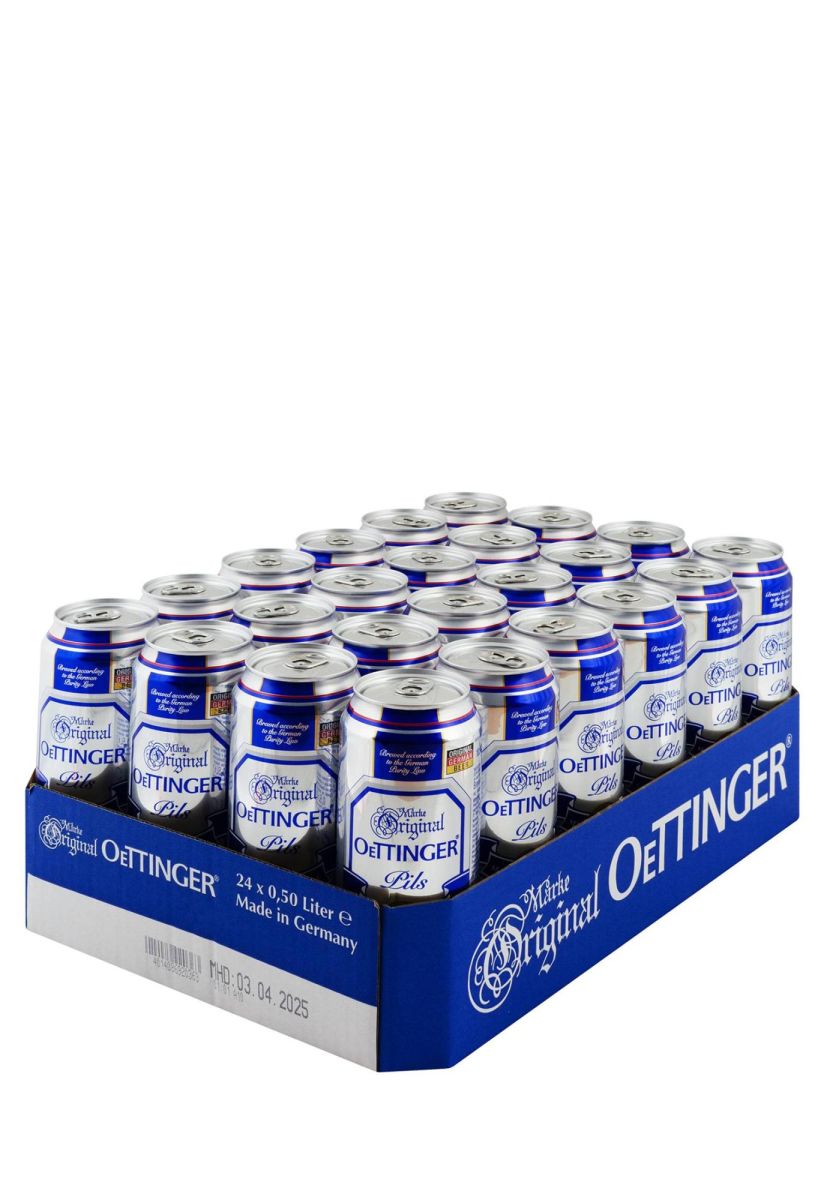 Пиво Oettinger Pils з/б 0.5 л