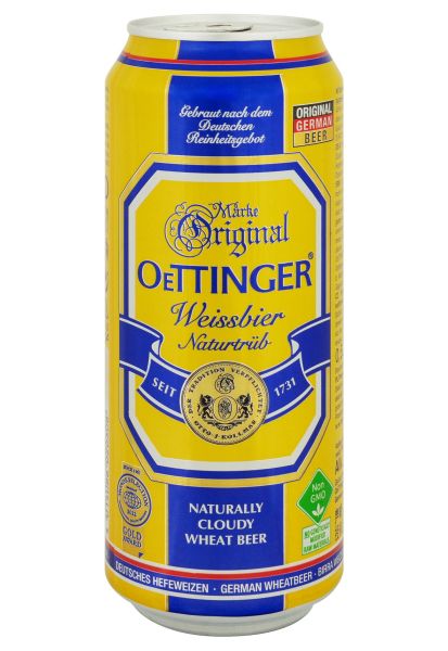 Пиво Oettinger Weissbier ж/б 0.5 л
