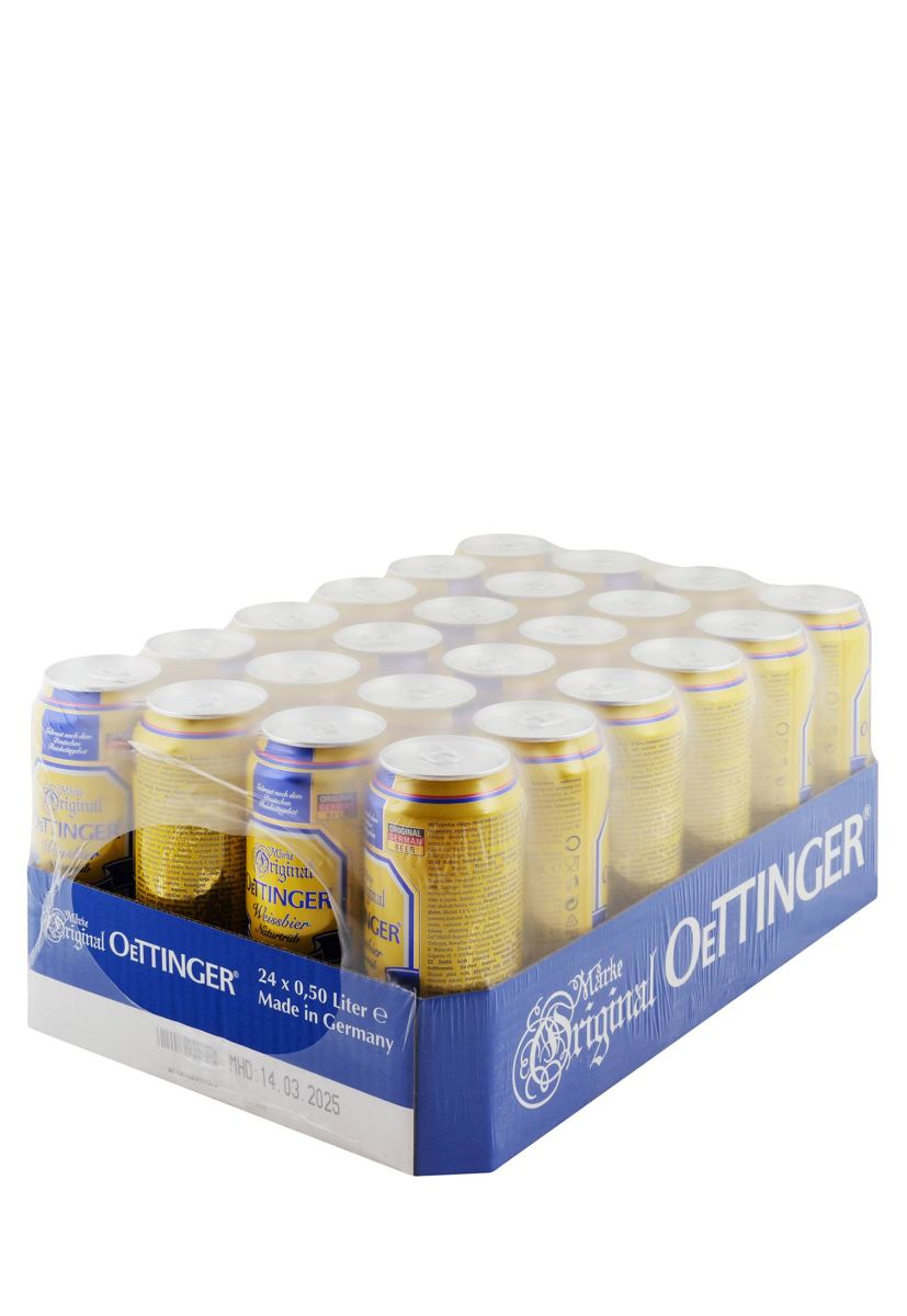 Пиво Oettinger Weissbier ж/б 0.5 л