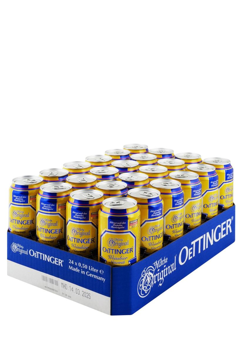 Пиво Oettinger Weissbier ж/б 0.5 л