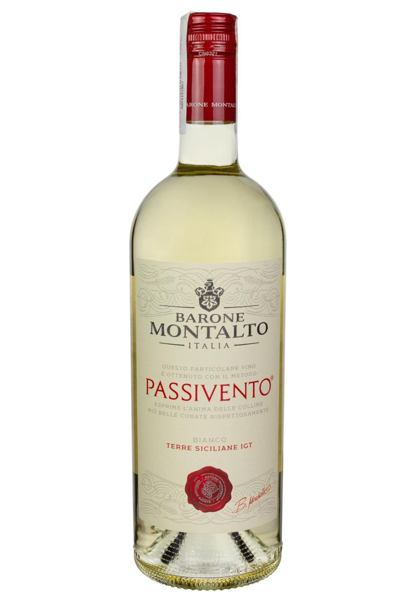 Вино Baron Montalto Passivento Terre Siciliane IGP Белое Полусухое 0.75 л
