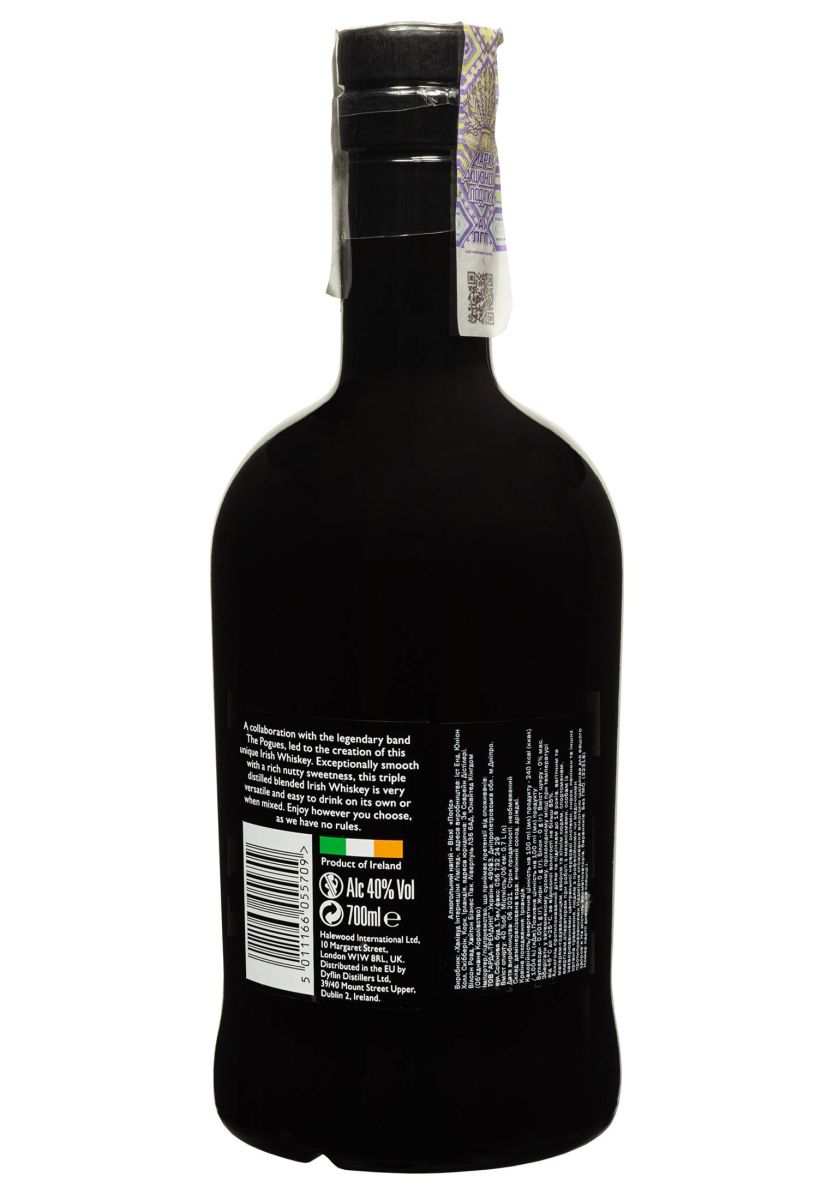 Віскі The Pogues Irish Whiskey 0.7 л