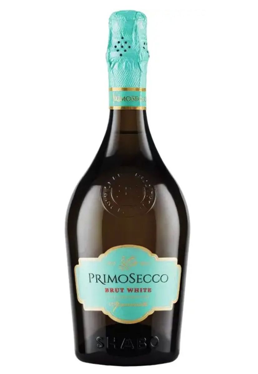 Вино игристое Primo Secco Brut сухое белое 0,75 л