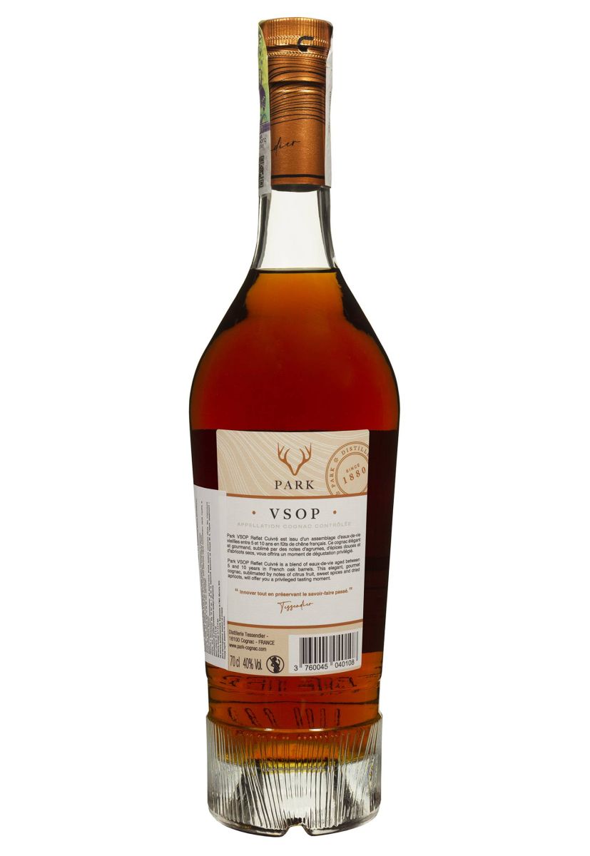 Коньяк Park VSOP Reflet Cuivre в коробке 0.7 л
