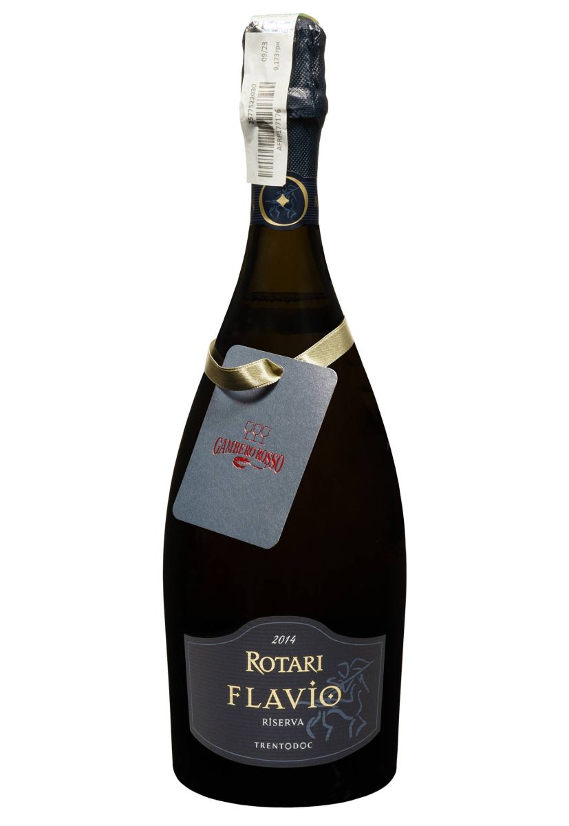 Вино Игристое Rotari Flavio Riserva 2016 Белое Сухое в коробке 0.75 л