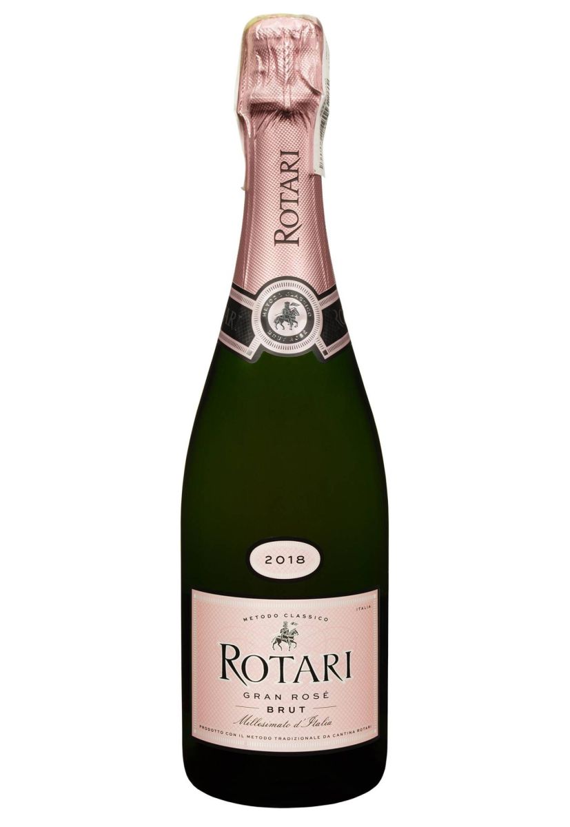 Вино игристое Rotari Gran Rose Brut Розовое Сухое 0,75 л