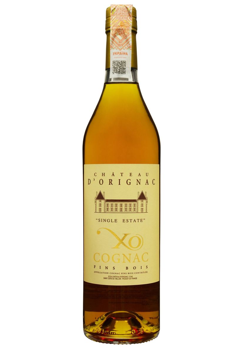 Коньяк Chateau d'Orignac Fins Bois X.O. в коробке 0.7 л